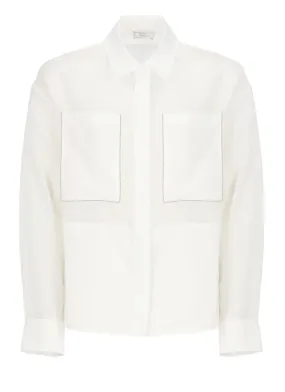 Peserico Camicia in misto cotone 